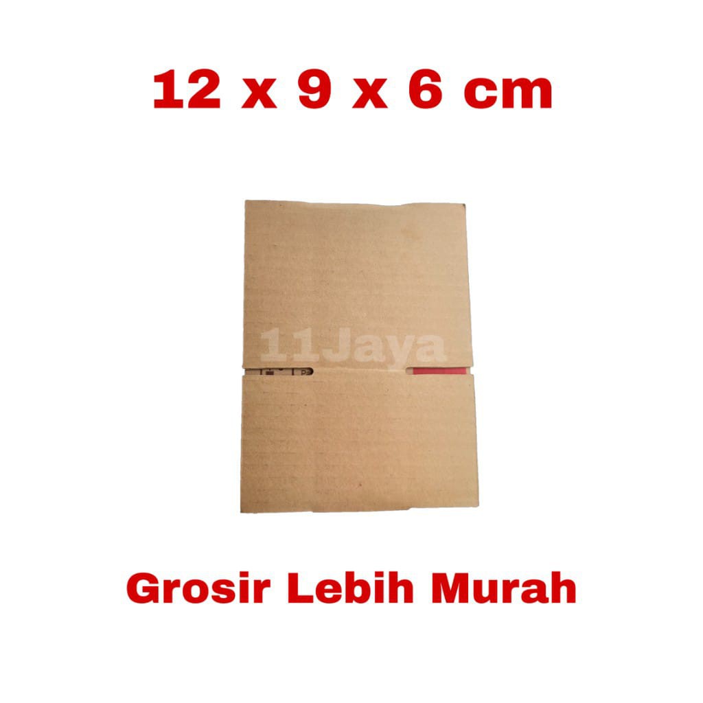 Kardus Packing Polos Ukuran 12 x 9 x 6 cm GROSIR