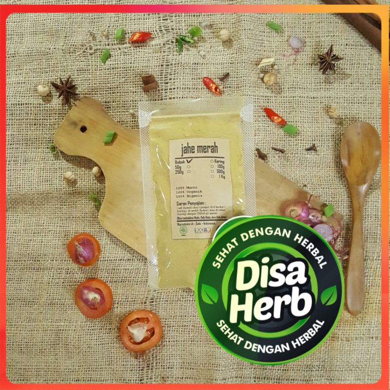 

JAHE MERAH BUBUK 250 GRAM GRADE A - SUPER PEDAS - RED GINGER POWDER - MURNI - PREMIUM QUALITY
