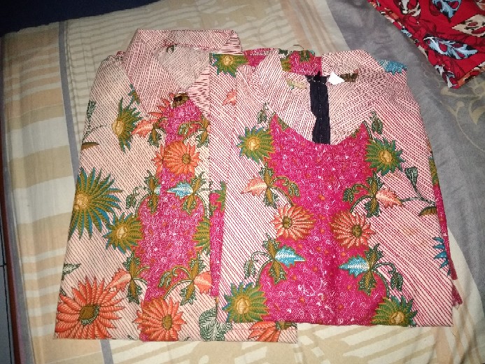New Tunik & Kemeja Batik Couple Batik M L Xl Xxl