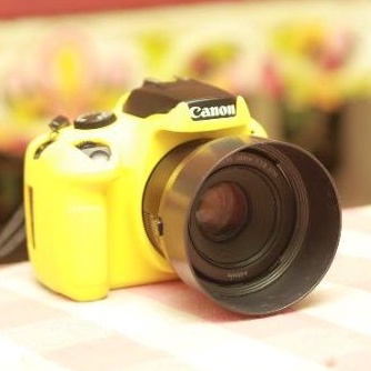 Canon 4000D + Lensa Fix Canon f1.8 STM Kamera Bekas Kamera DSLR Murah