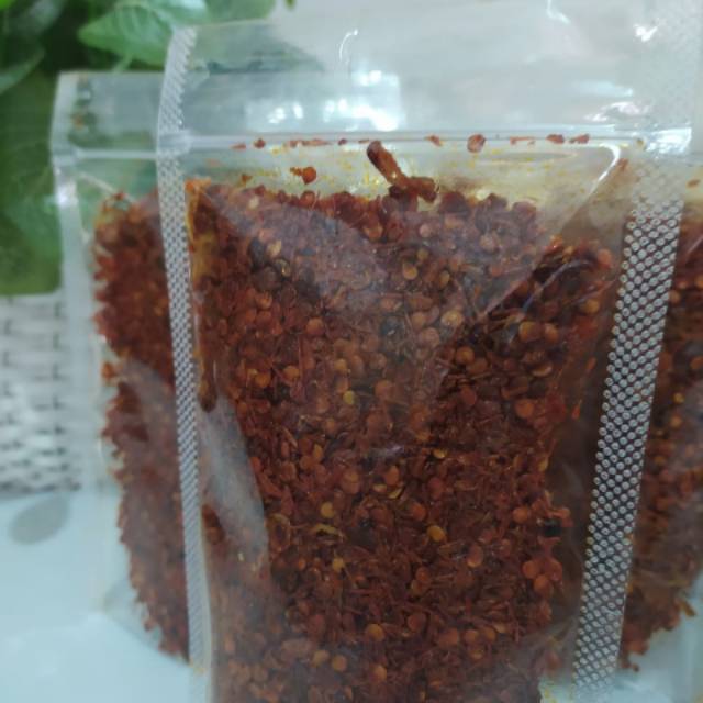 

Sambal kering ebi Asli P. Lombok