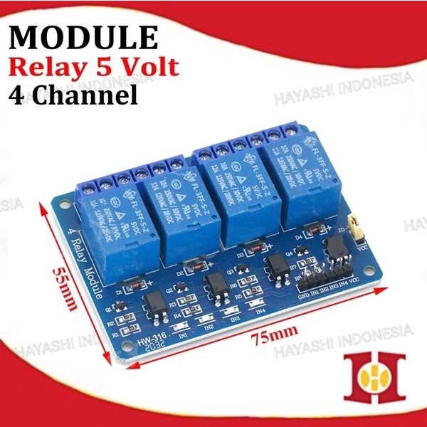 Relay Module for Arduino PIC DSP AVR Pi 5V Low Trigger 1 2 4 8 Channel