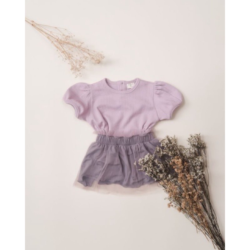 Bell &amp; Bo Eletta Jumper Tulle Set 0-2thn / Set Rok Tutu Bayi