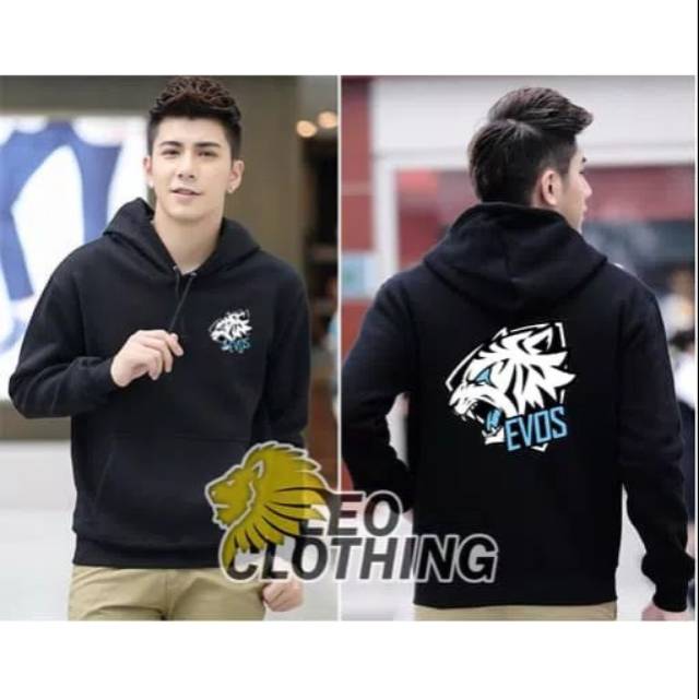 Jaket Hoodie Game Mobile Lagends Evos Esports Jaket Swater Hoodie Sablon Evos Esport Hoodie evos unl