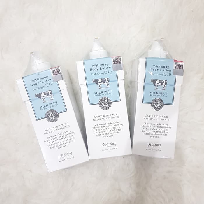 Scentio Milk Plus Q10/Whitening Body Lotion/Lotion Thailand Bangkok