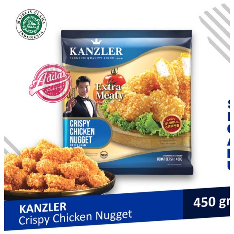 

KANZLER Crispy Chicken Nugget 450 gram