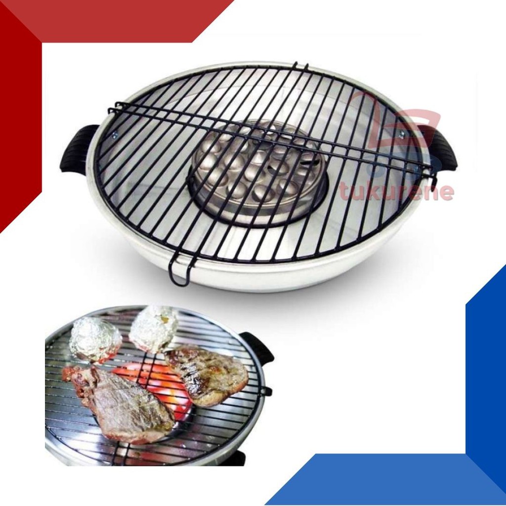 Jual Happy Call Grill Roaster Alat Pemanggang (32cm) Shopee Indonesia