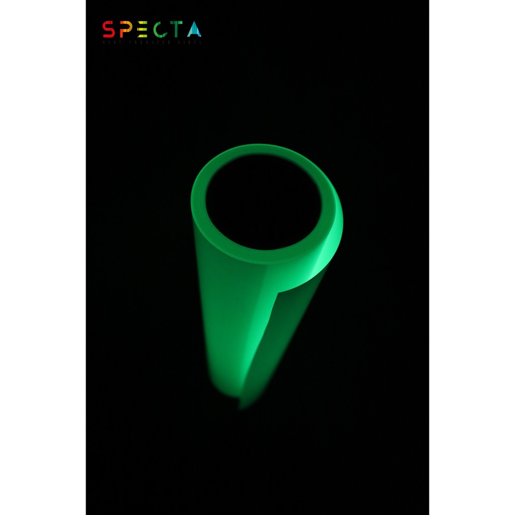 POLYFLEX GLOW IN THE DARK KOREA SPECTAFLEX GL-01 HTV GREEN