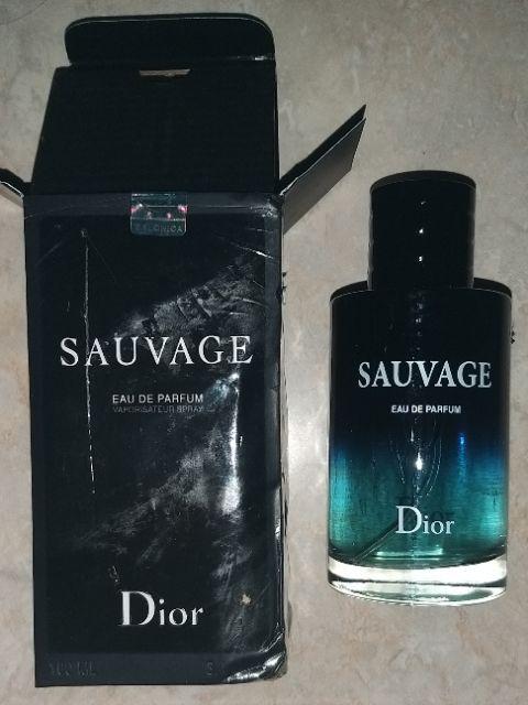 dior sauvage vs bvlgari man in black