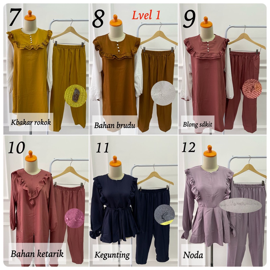 (A) RIJEK SETCEL SHAKILA LEVEL 1 DAN LEVEL 2