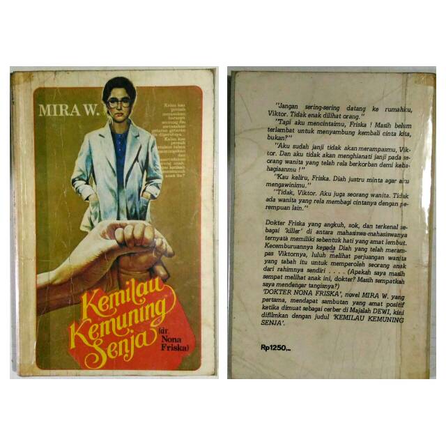 Novel second Kemilau Kemuning Senja by Mira W