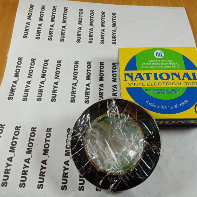 ISOLASI HITAM BESAR MERK NATIONAL