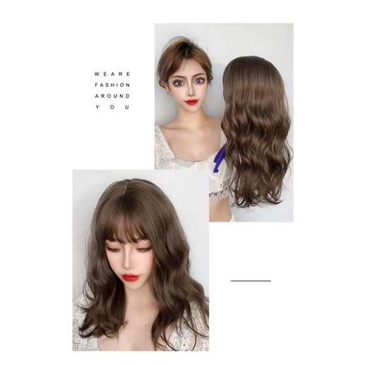 T373F full wig korean style mermaid wave 40 cm