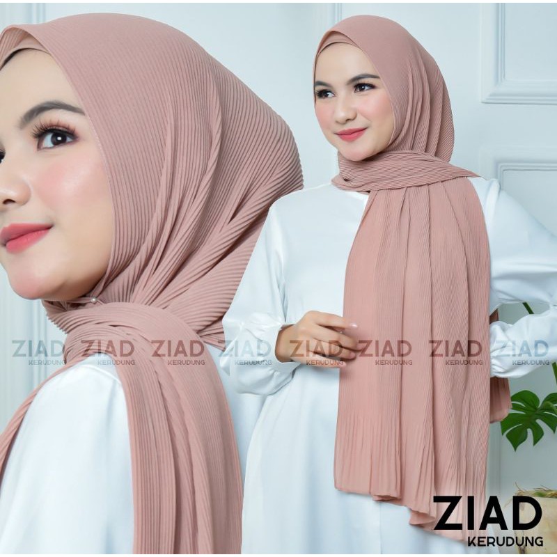 Pashmina Plisket Lidi Premium PART I By Ziad Kerudung