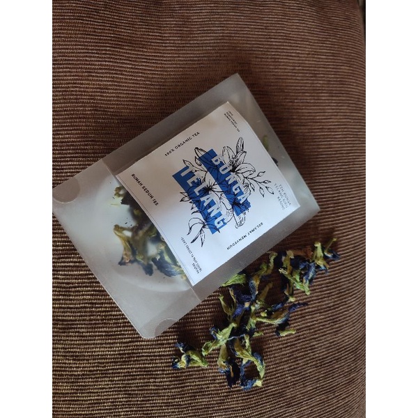 

TEH BUNGA TELANG ORGANIK || BUTTERFLY PEA TEA || TEH BUNGA KERING