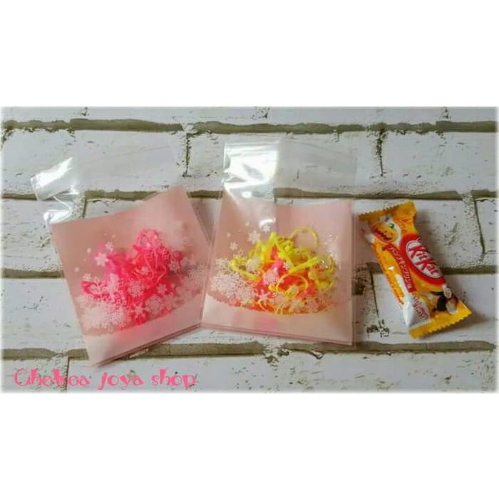 

Plastik bungkus kue- cookies- permen- roti- asesoris- fancy/10x10cm