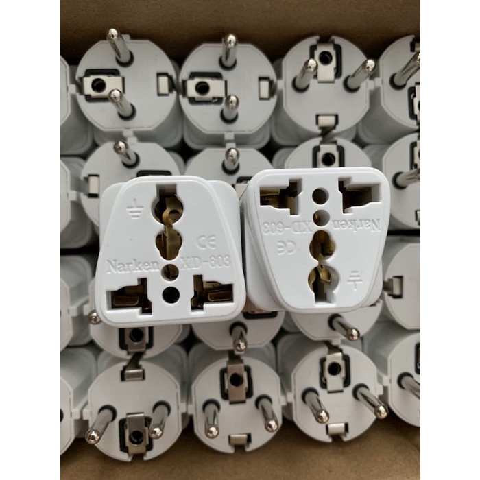 HIGH QUALITY Sambung Colokan kaki 3/Sambungan steker listrik