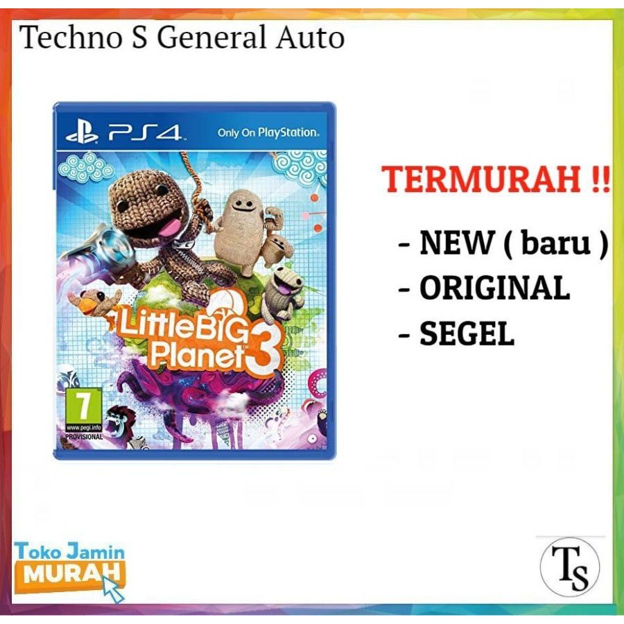 PS4 Little Big Planet 3 - PS 4 LittleBig Planet III