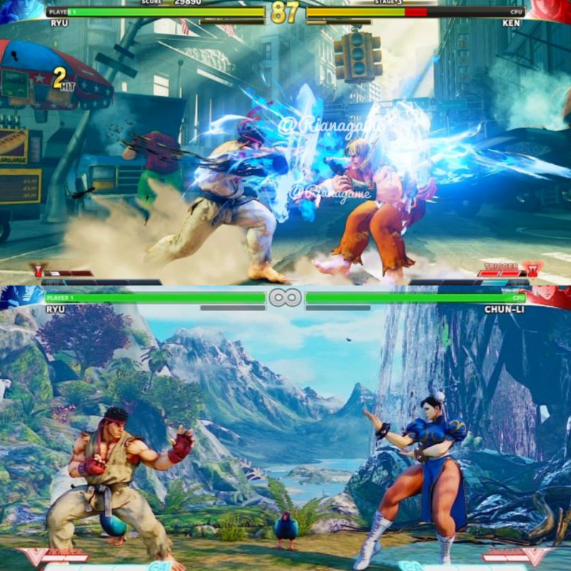 BD Kaset PS4 PS5 Street Fighter V 5 Streetfighter Game CD PS 4 5 Original Playstation Bekas Second Mulus