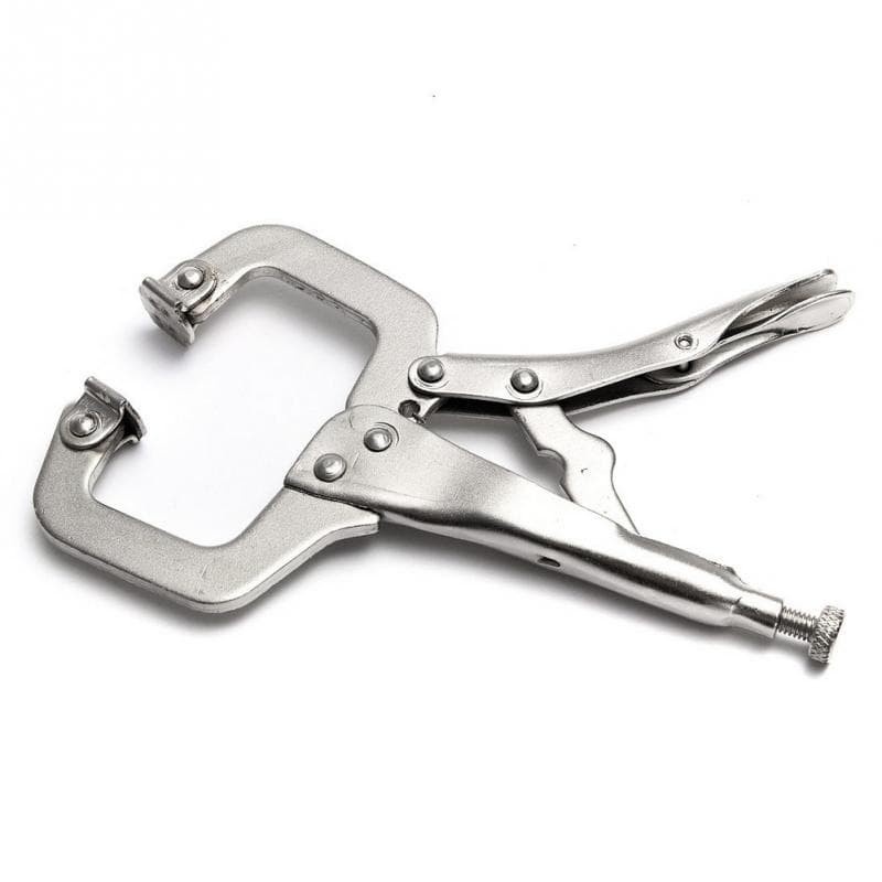 Tang Jepit C Clamp Swivel Pad Lock Grip - RLP-CP6 - Silver