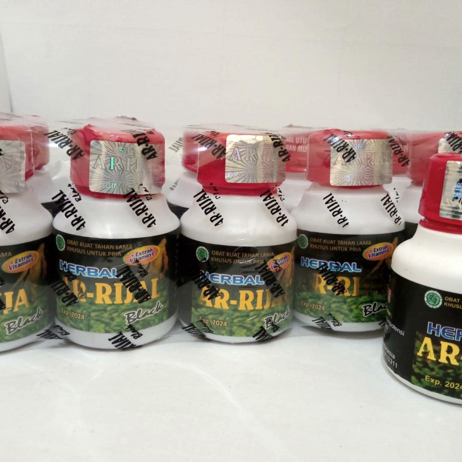 Arrijal Black Botol | Herbal Arrijal Hitam