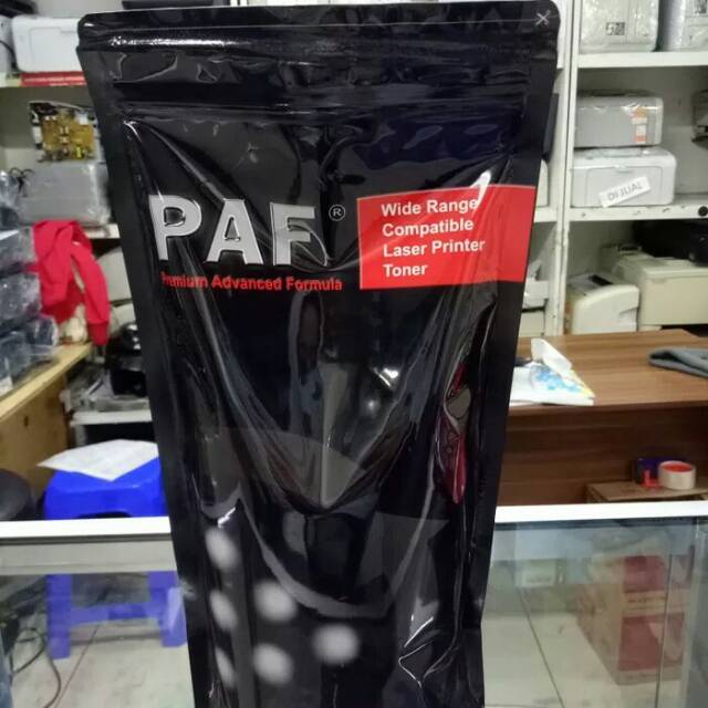 SERBUK TONER PAF 12A 49A 05A 53A 15A (Kemasan Black)