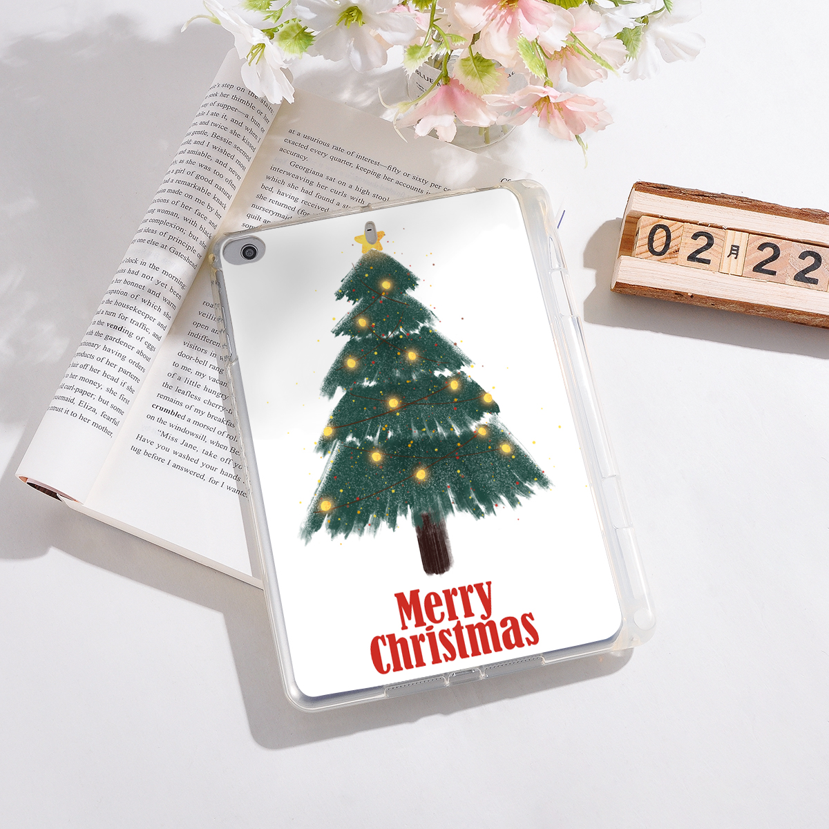 Case Desain Pohon Natal Dengan Slot Pen Untuk 2020 Ipad 10 2 2019 7th Ipad 2018 2017 Apple 9 7 Inch Ipad Air2 Air1 Air3 10 5 Pro Mini 5 Shopee Indonesia