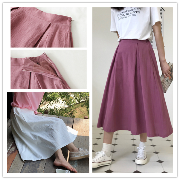 apricot maxi skirt