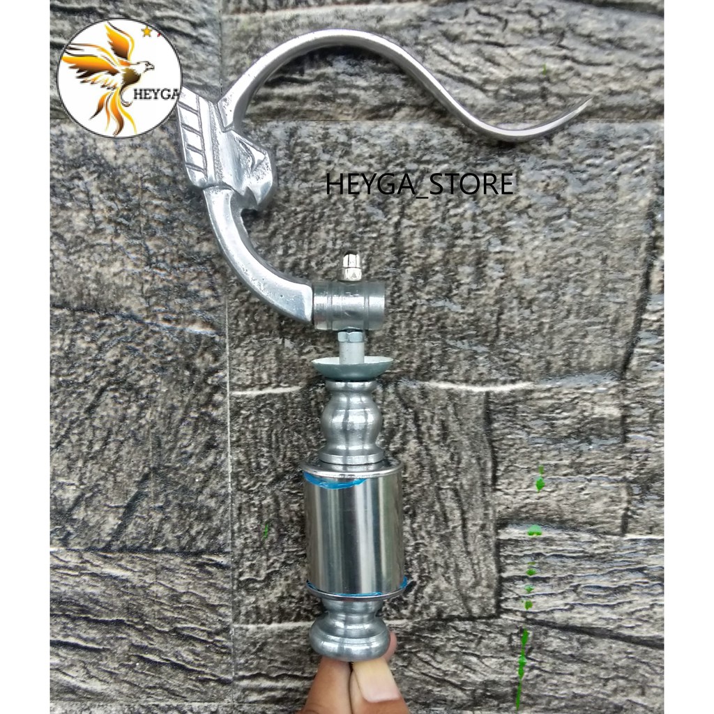 GANTUNGAN LIPAT GARUDA + PION STAINLES SANGKAR KANDANG BURUNG MURAI LOVEBIRD PLECI PREMIUM