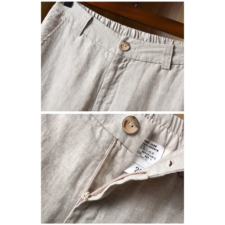 CELANA KULOT HIGHWAIST PREMIUM COTTON LINEN