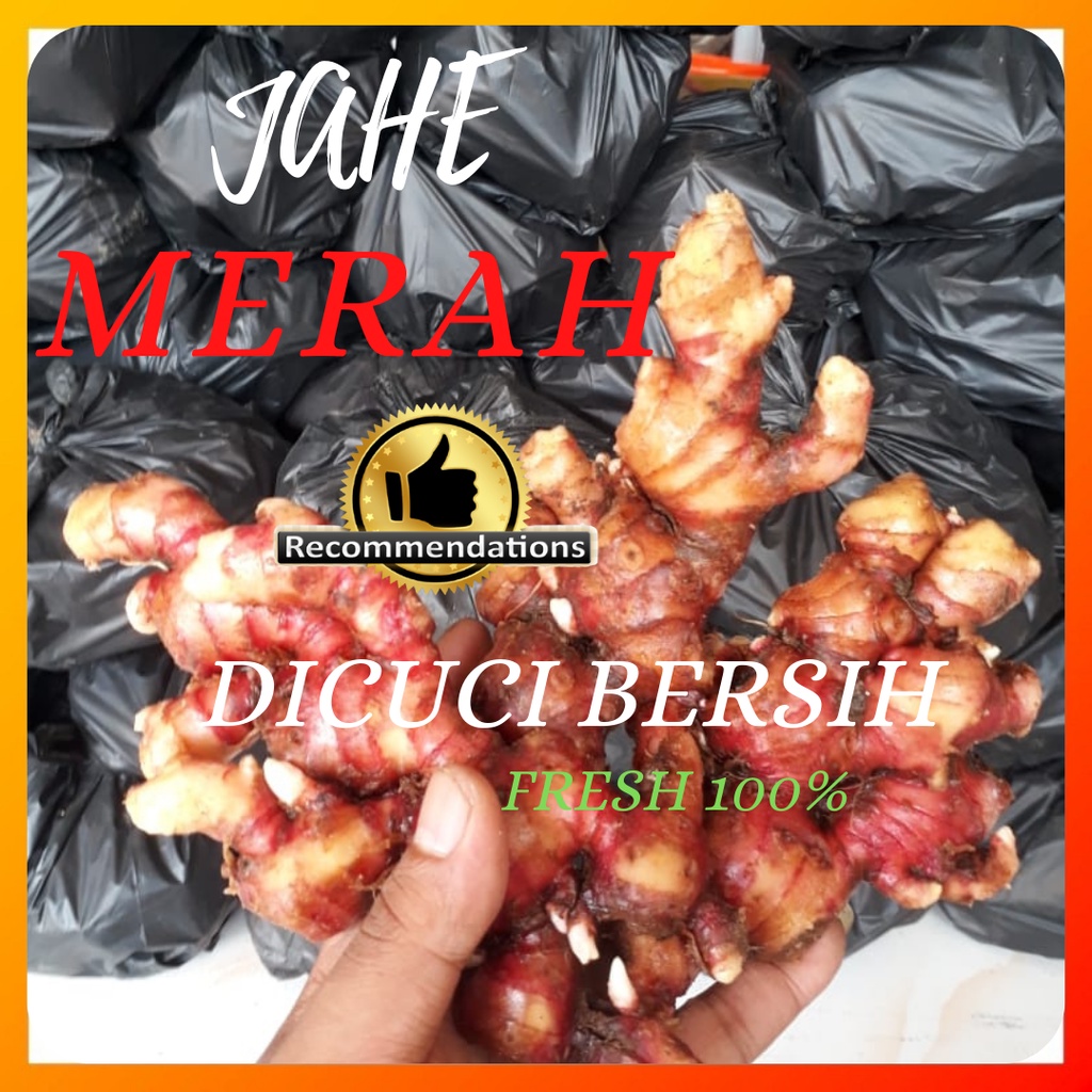 

JAHE MERAH SUPER SEGAR & ASLI TUA SUDAH DICUCI BERSIH