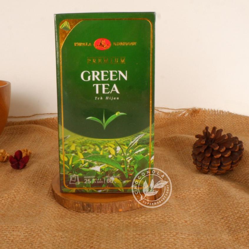 

Best Seller!! (yud-770) Teh Hijau Green Tea Kepala Djenggot Premium Teh Celup 25 kantong 60 gr