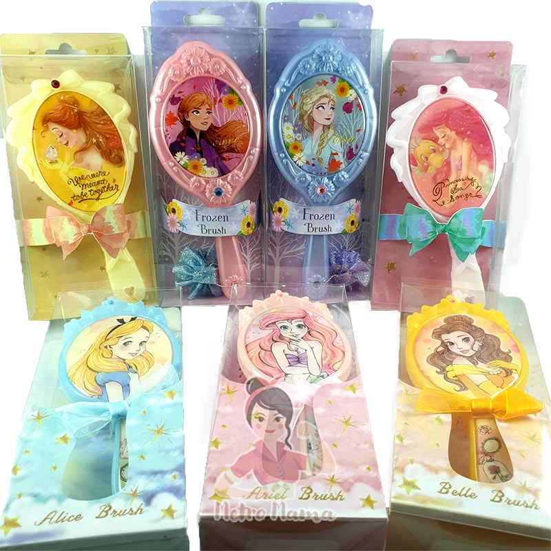 Sisir Anak Perempuan Putri Disney Princess Hair Brush Premium Quality