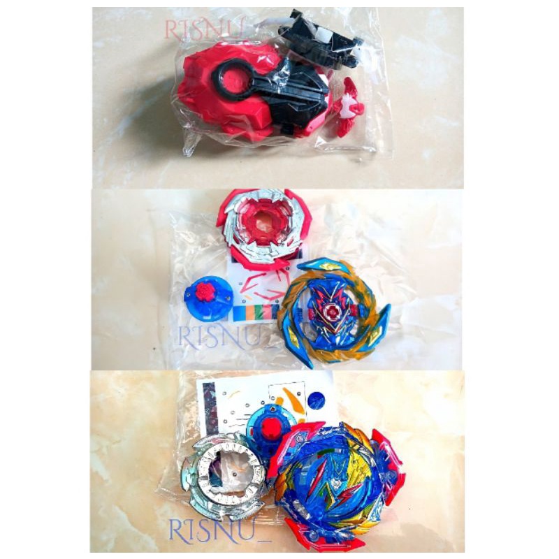 Beyblade Burst Ultimate Valkyrie DB / Brave Valkyrie kw bootleg FLAME brand + Launcher