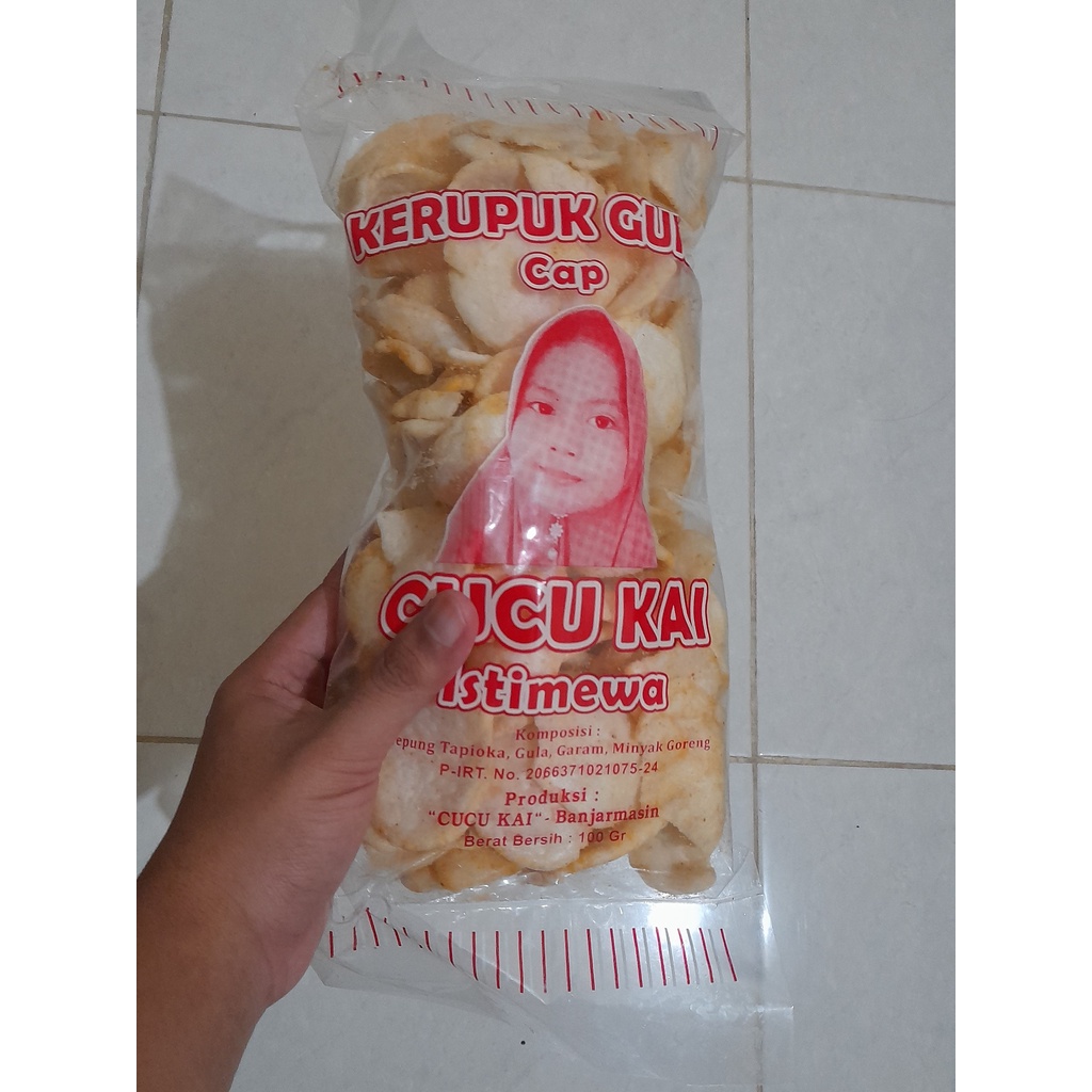 Krupuk Cucu Kai /  Palembang Pedas