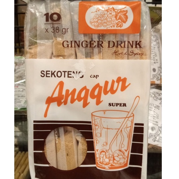 

Sekoteng cap anggur Minuman Bubuk Tradisional isi 10 x 38 gram