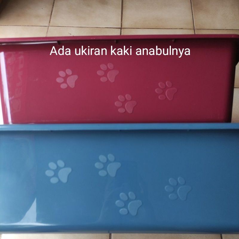 Bak box pasir kucing XL paling gede 52cm