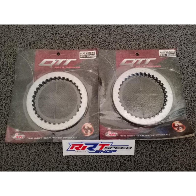 PLAT KOPLING CRF 150 / VERZA BESI IRON QTT RACING