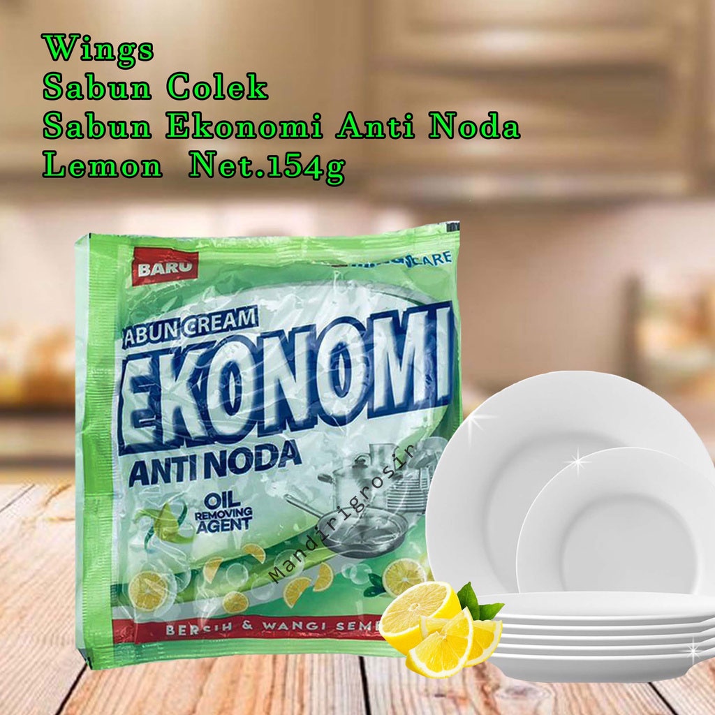 * ekonomi * anti noda * Lemon * wings * 145g * sabun colek