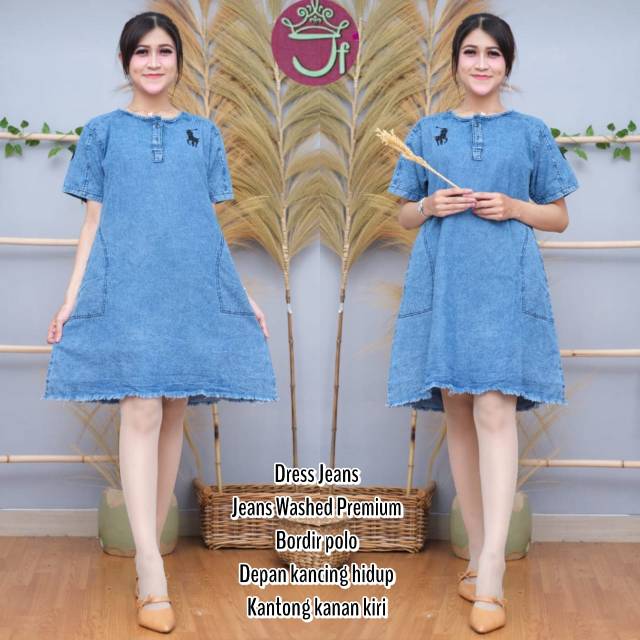 Tunik jeans sabrina SNOW //JF684