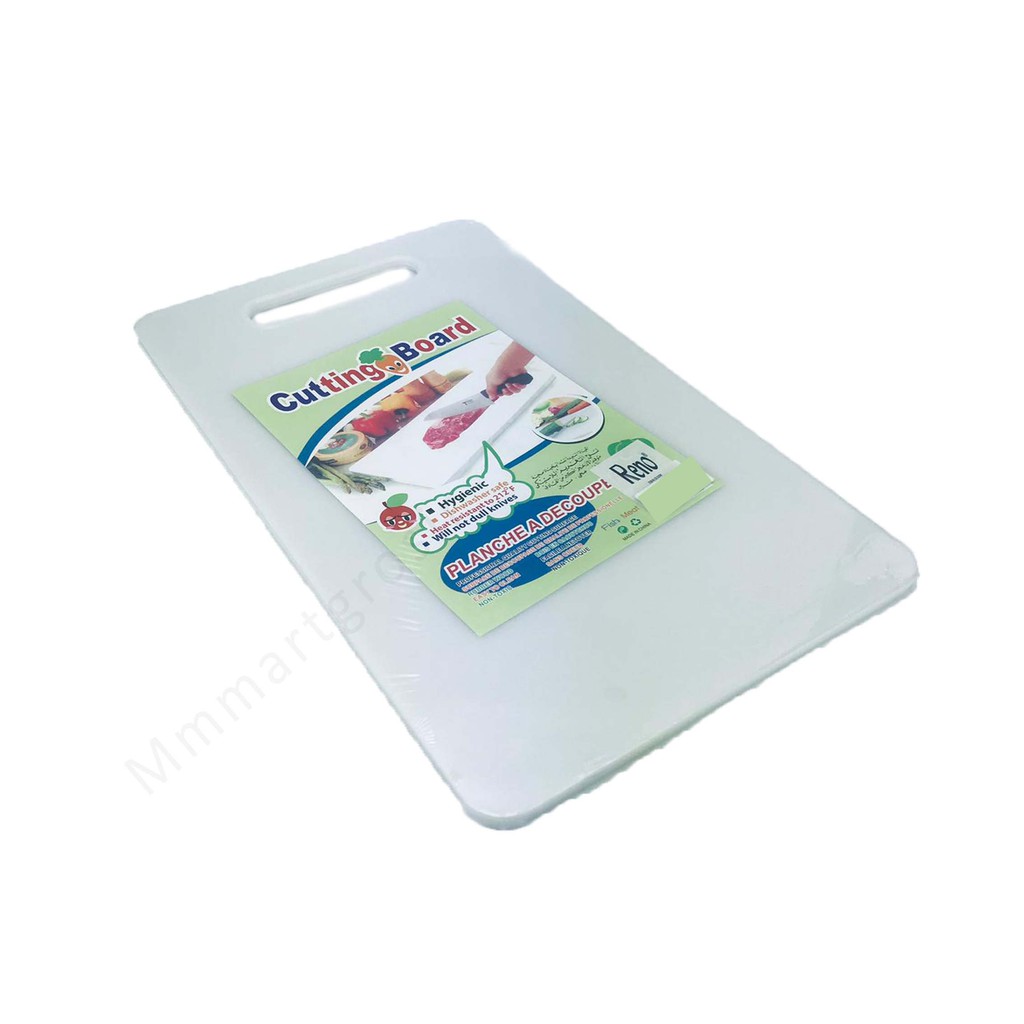 Reno / Cutting Board / Talenan Putih / Papan Potong / 37*23cm