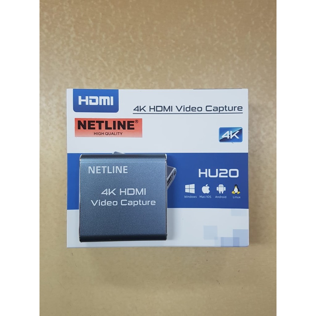 4k hdmi video capture hu20 netline