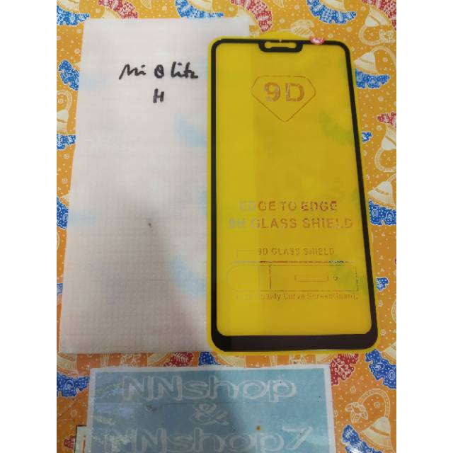 Tempered glass Xiaomi Mi8 Lite Anti gores Mi 8 Lite Full Layar