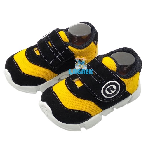 Sepatu Anak Sporty Size 22 - 30 KUNING- Sepatu Anak