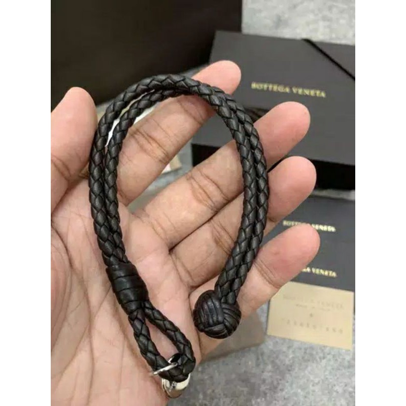 GELANG KULIT PRIA B VENNETA ORIGINAL LEATHER