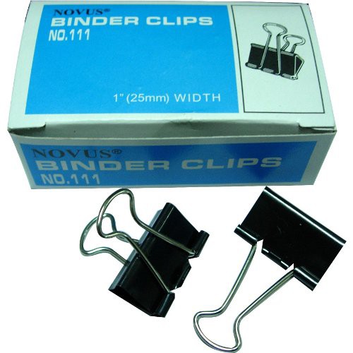 

Novus Binder Clips No.111 (25mm) Penjepit kertas