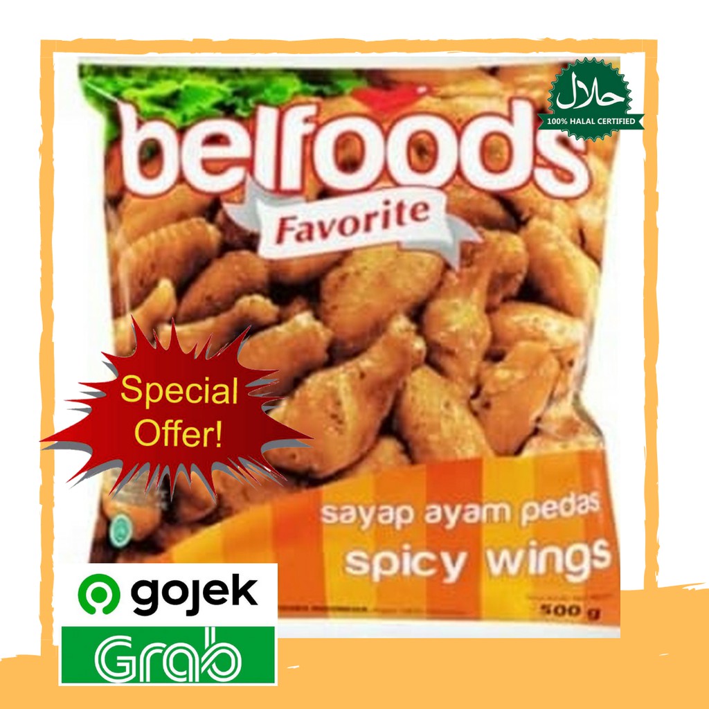 

BELFOODS FAVORITE SPICY WING 500 gr