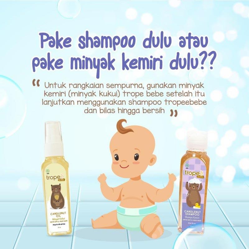 Tropee Bebe Shampoo 100ml - EXP Juni 2025