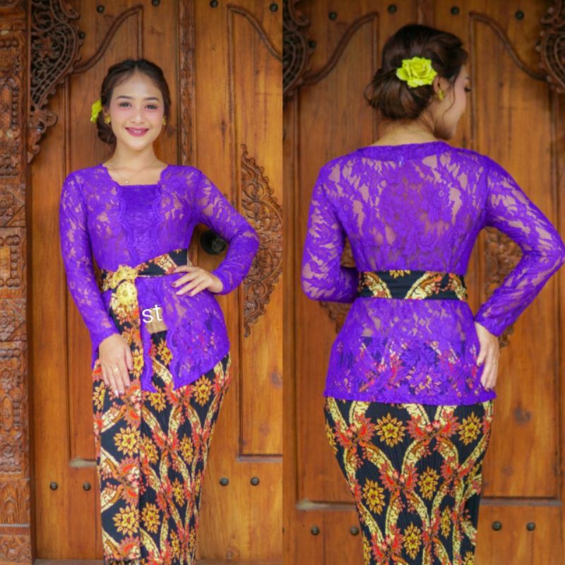 Kebaya Bali Kutubaru Carissa Strait (Kebaya Only)