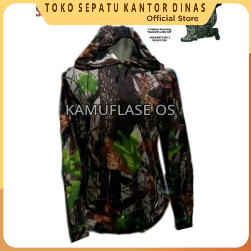 Kaos Panjang Hodie Camo Perbakin